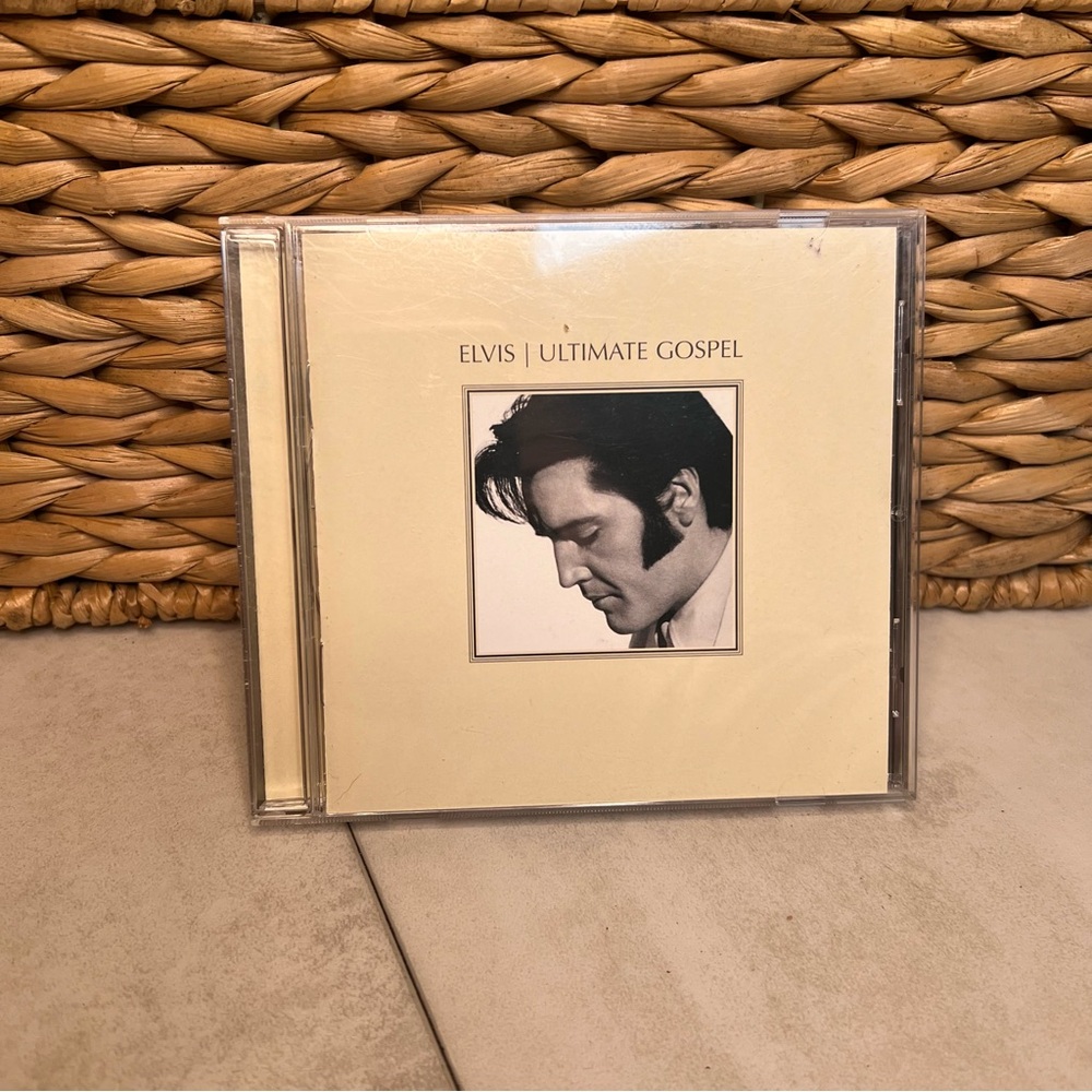 Elvis‎ Ultimate Gospel CD - Cream Cover